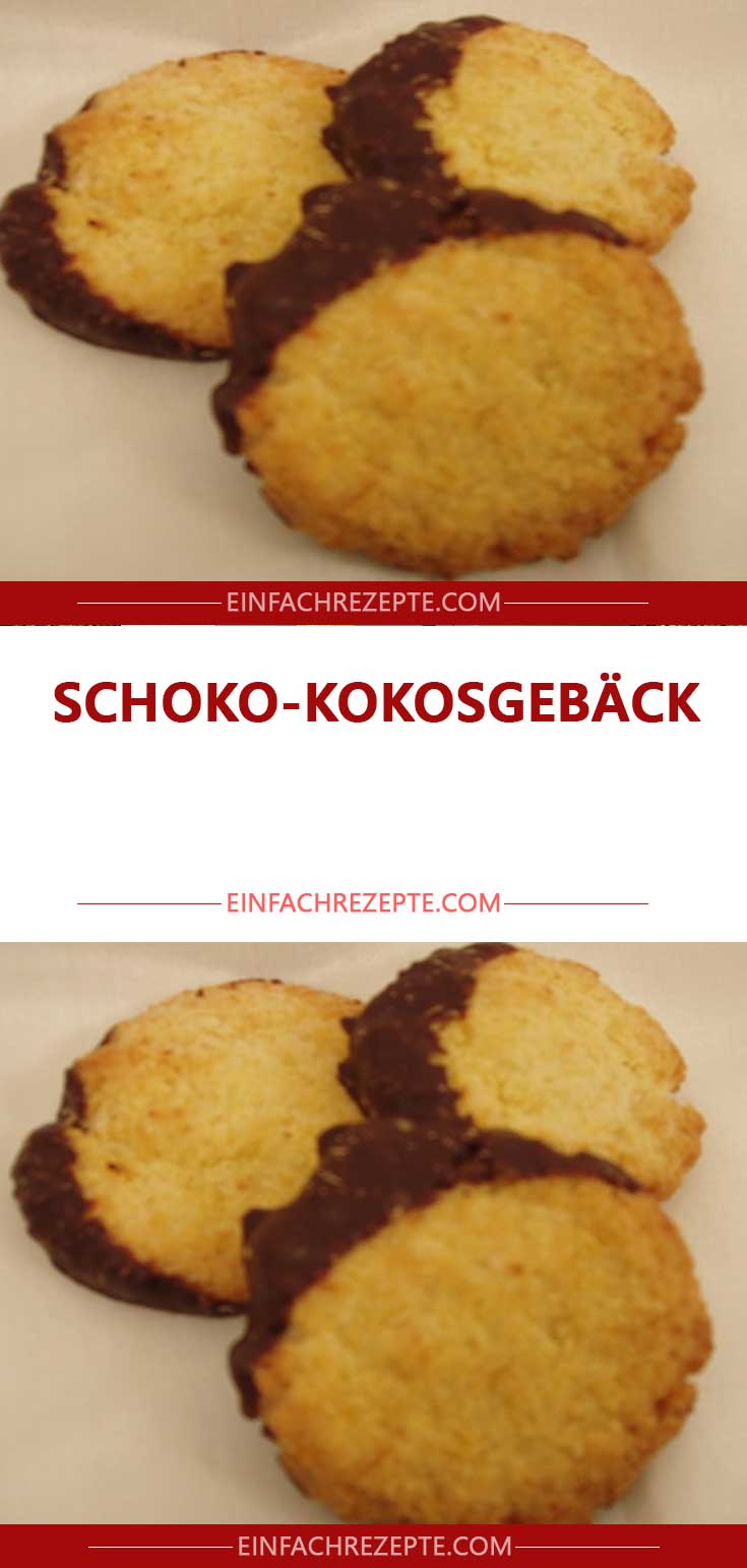 Schoko-Kokosgebäck